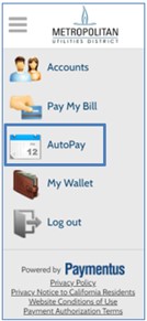 Auto Pay Label and Icon